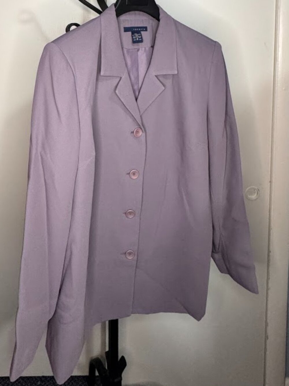 Venezia Lavender 3-Piece Pantsuit Size 16 Jacket Shell Skirt